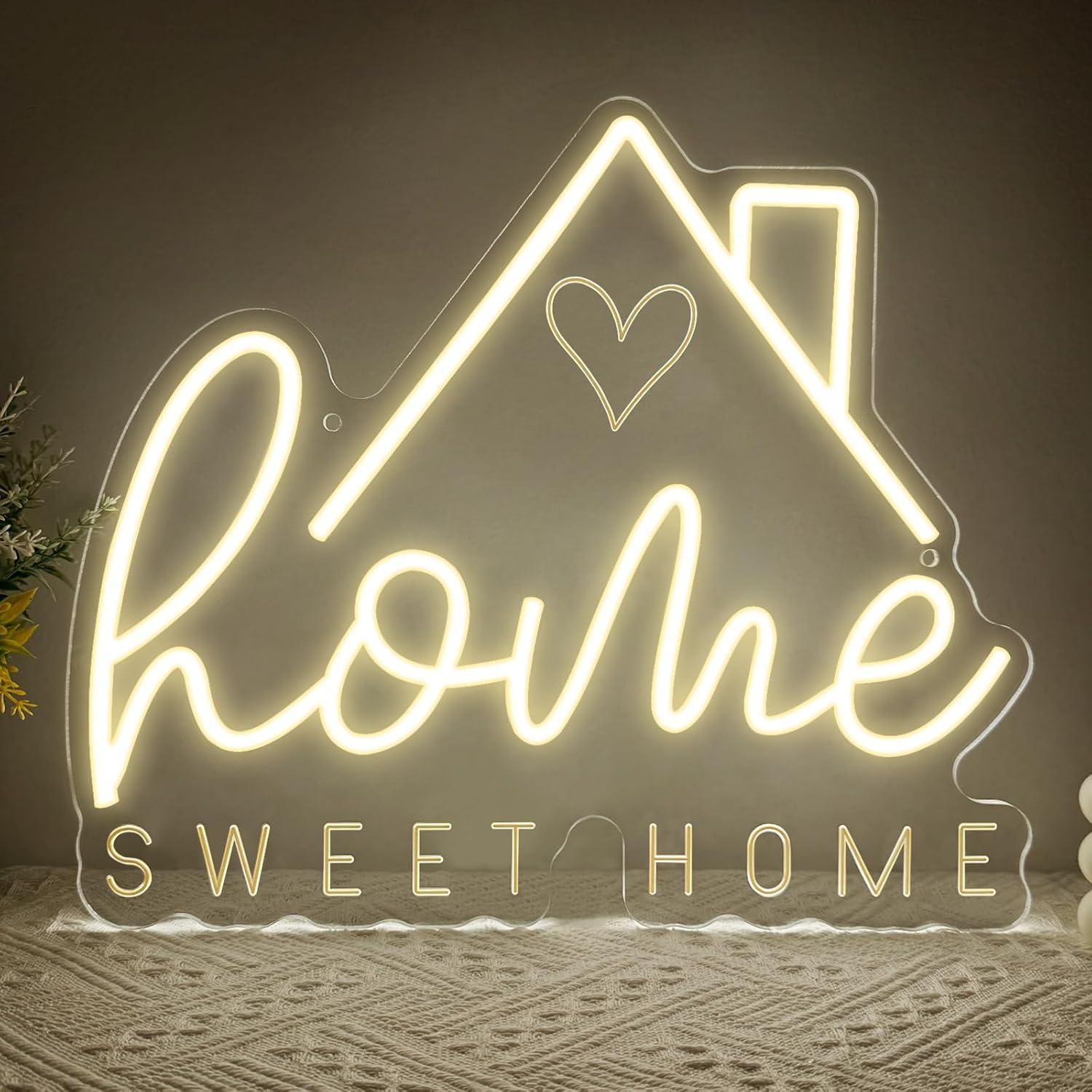 Lighting Decor Living Room - Lampu LED Neon Sweet Home USB