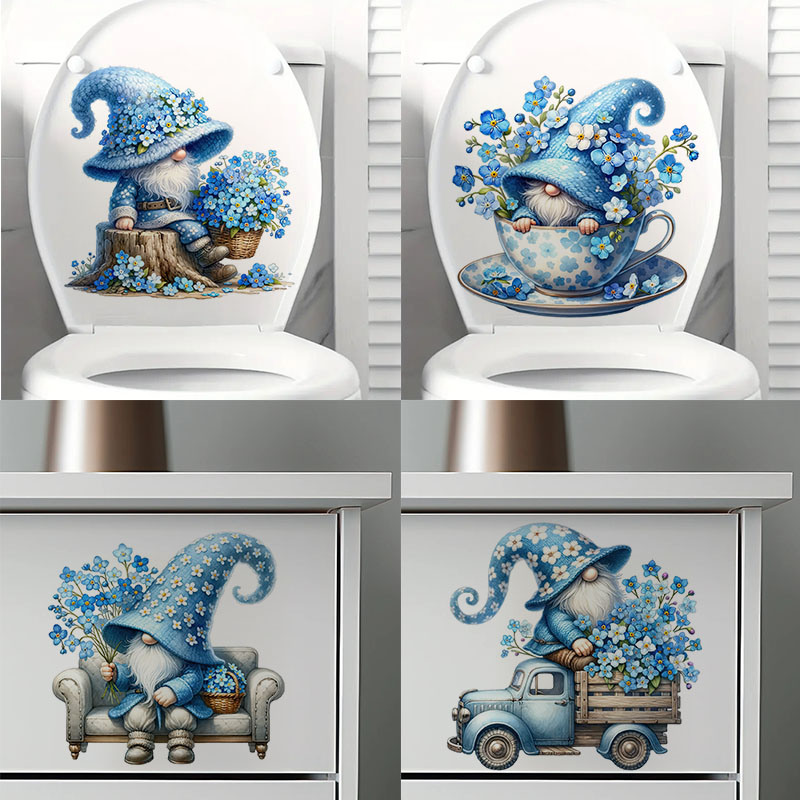 Lighting Mcqueen Bedroom Decor - KT322 # Dekorasi Stiker Toilet Gnome
