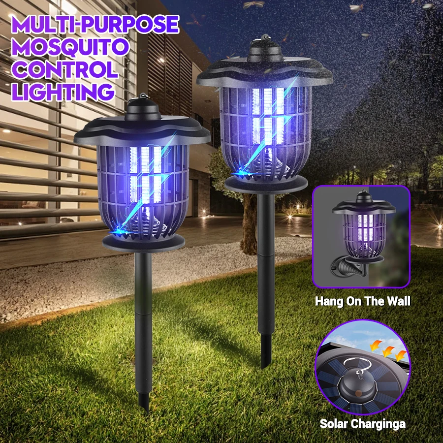 Lighting Bug Decor - Lampu Tenaga Surya LED 2-in-1 1200mAh