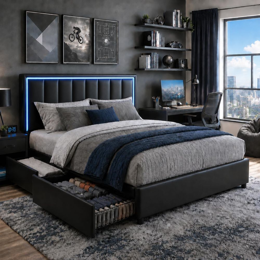 Furniture Lighting & Decor Magazine - Tempat Tidur Queen Size IMMERSTABLE dengan