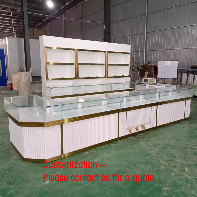 Furniture Lighting & Decor Magazine - Lemari Pajang Perhiasan Kaca Kustom, Meja