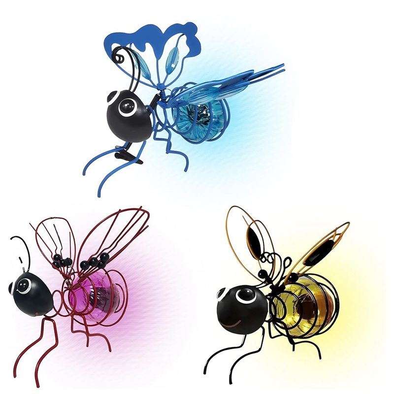 Lighting Bug Decor - [BARU!A93G】 Lampu Simulasi Lebah Tenaga Surya,