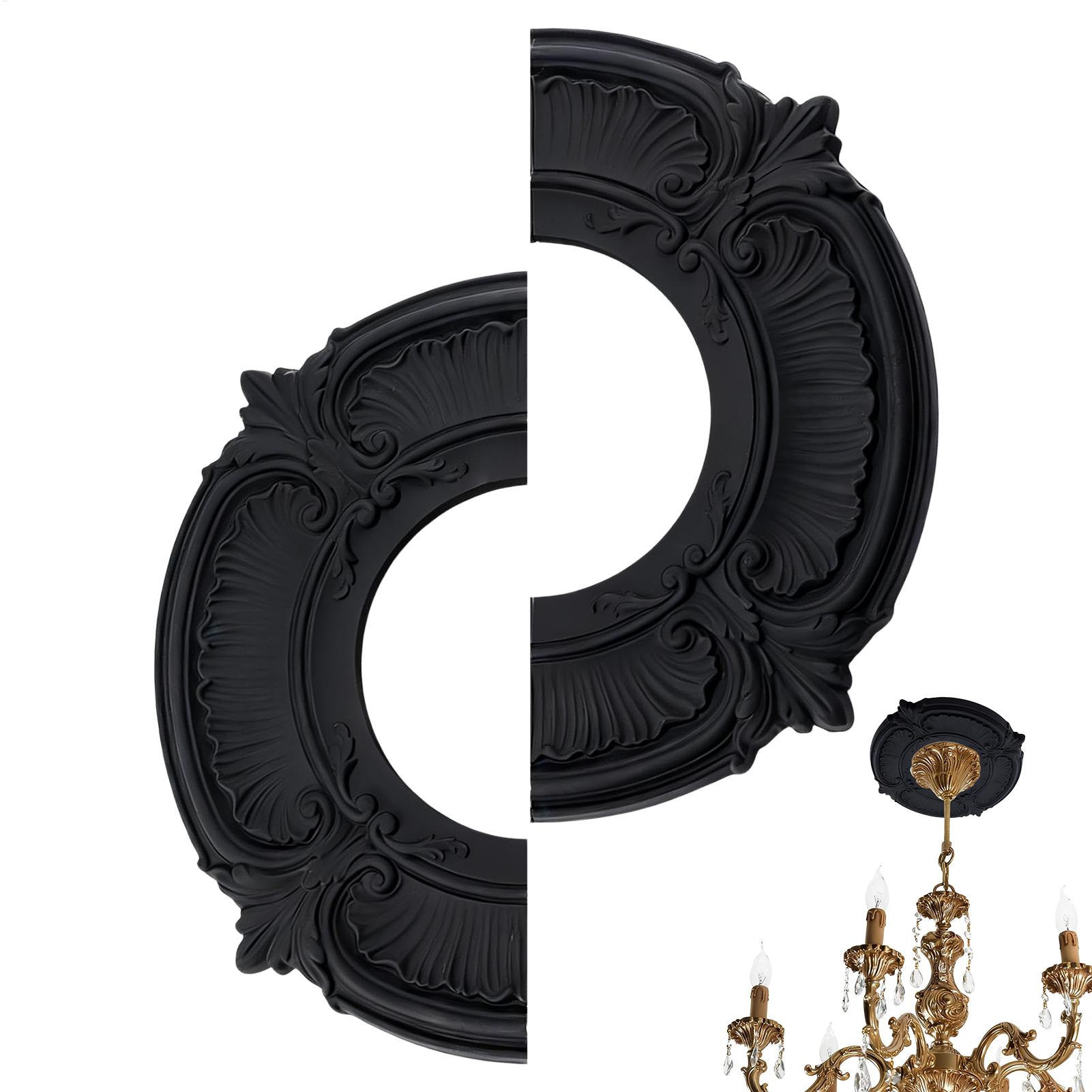 Decor Lighting Fans - Panel Kipas Angin Plafon Hitam dengan
