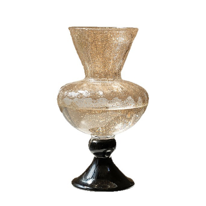 Lighting Decor Living Room - Ornamen vas kaca kuno Prancis, rangkaian