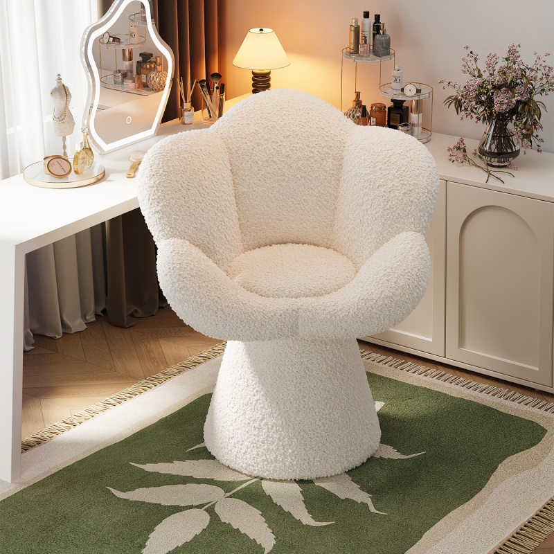 Furniture Lighting & Decor Magazine - Kursi Rias Putar untuk Kamar Tidur,