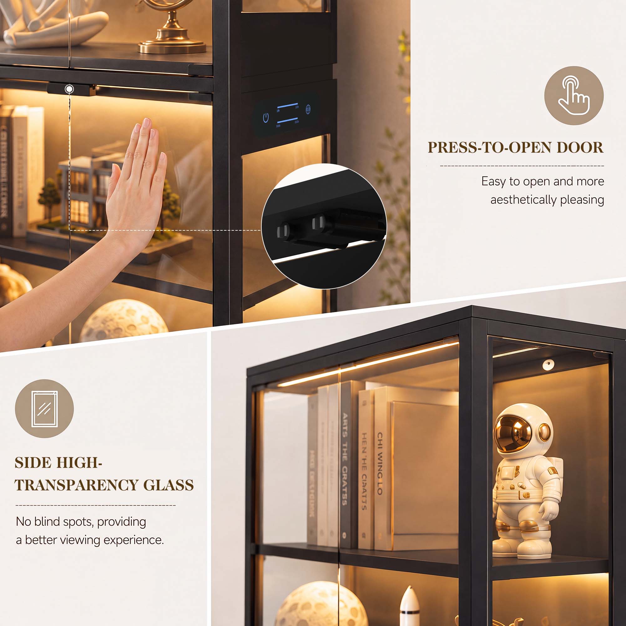 TCGBKAF Lemari Pajangan 5 Ting - Furniture Lighting & Decor Magazine ulasan dan harga