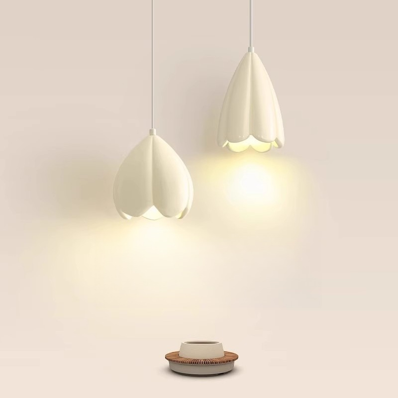Lampu Gantung Resin Gaya Krim, - Decor Lighting Fixtures ulasan dan harga