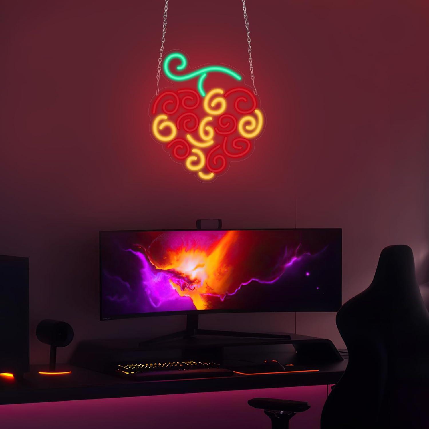 Lampu LED USB Cyber Fruit Neon - Lighting Decor Living Room ulasan dan harga