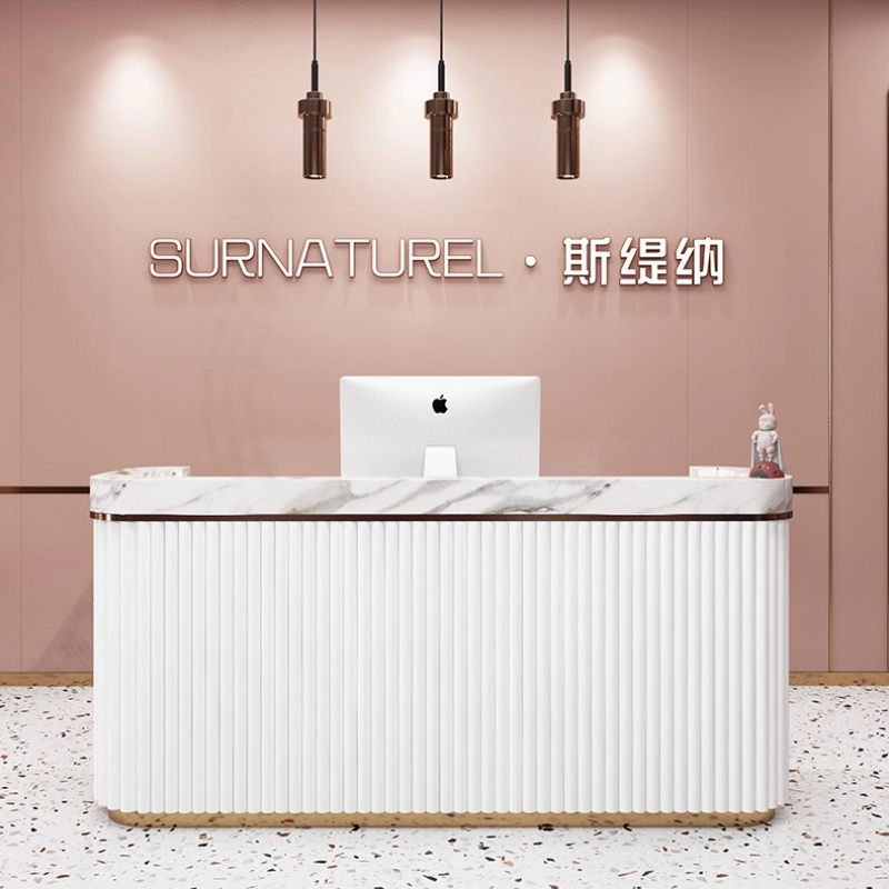 Meja Kasir Modern Mewah Ringan - Furniture Lighting & Decor Magazine ulasan dan harga