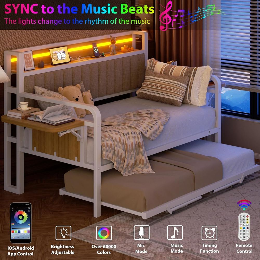 Daybed dengan Trundle dan Lamp - Furniture Lighting & Decor Magazine ulasan dan harga
