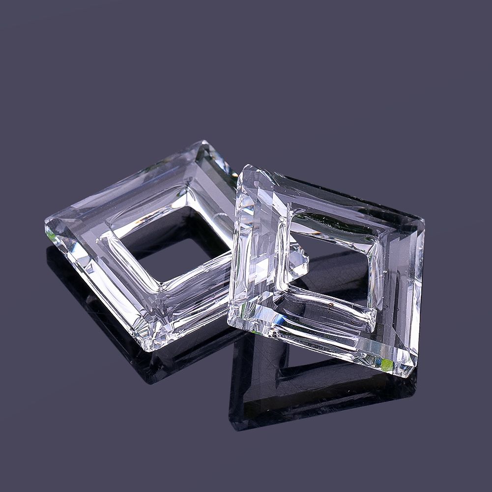 3Cm Kaca Kristal Persegi Manik - Decor Lighting Fixtures ulasan dan harga
