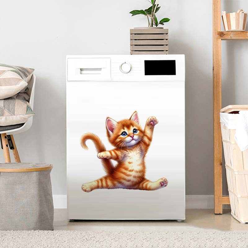 Stiker dinding kucing Yoga sti - Lighting Mcqueen Bedroom Decor ulasan dan harga
