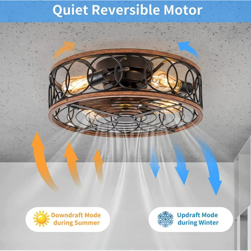 Kipas Langit-langit Pintar den - Decor Lighting Fans ulasan dan harga