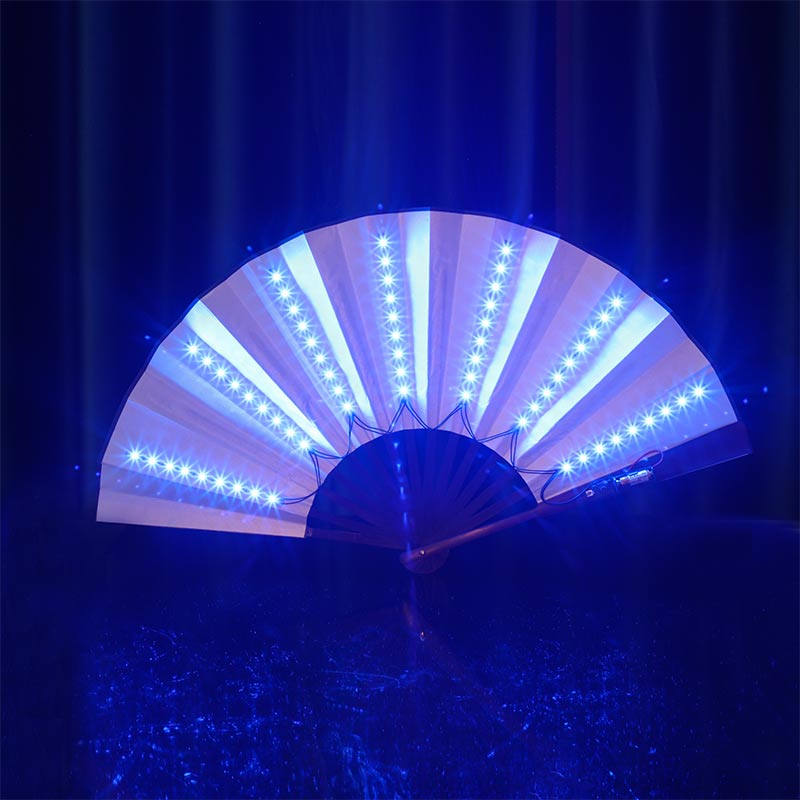 Kipas Tangan Lipat dengan Lamp - Decor Lighting Fans ulasan dan harga