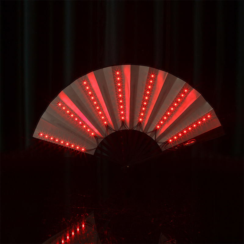 Kipas Tangan Lipat dengan Lamp - Decor Lighting Fans ulasan dan harga