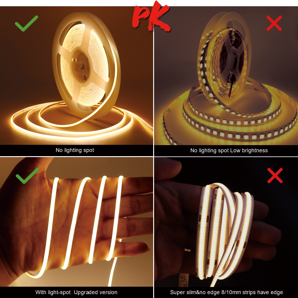 Lampu Strip LED COB Super Tipi - Lighting Mcqueen Bedroom Decor ulasan dan harga