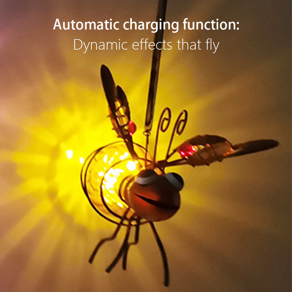 Patung Serangga Besi Tenaga Su - Lighting Bug Decor ulasan dan harga