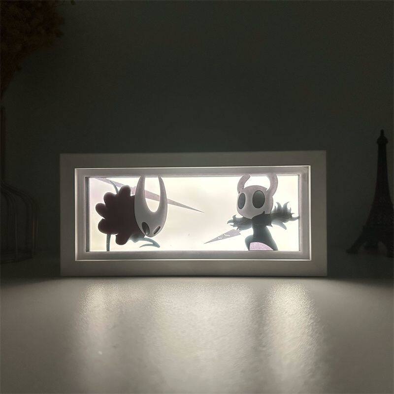 Lampu Kotak Kertas Hollow Knig - Decor Lighting Fans ulasan dan harga