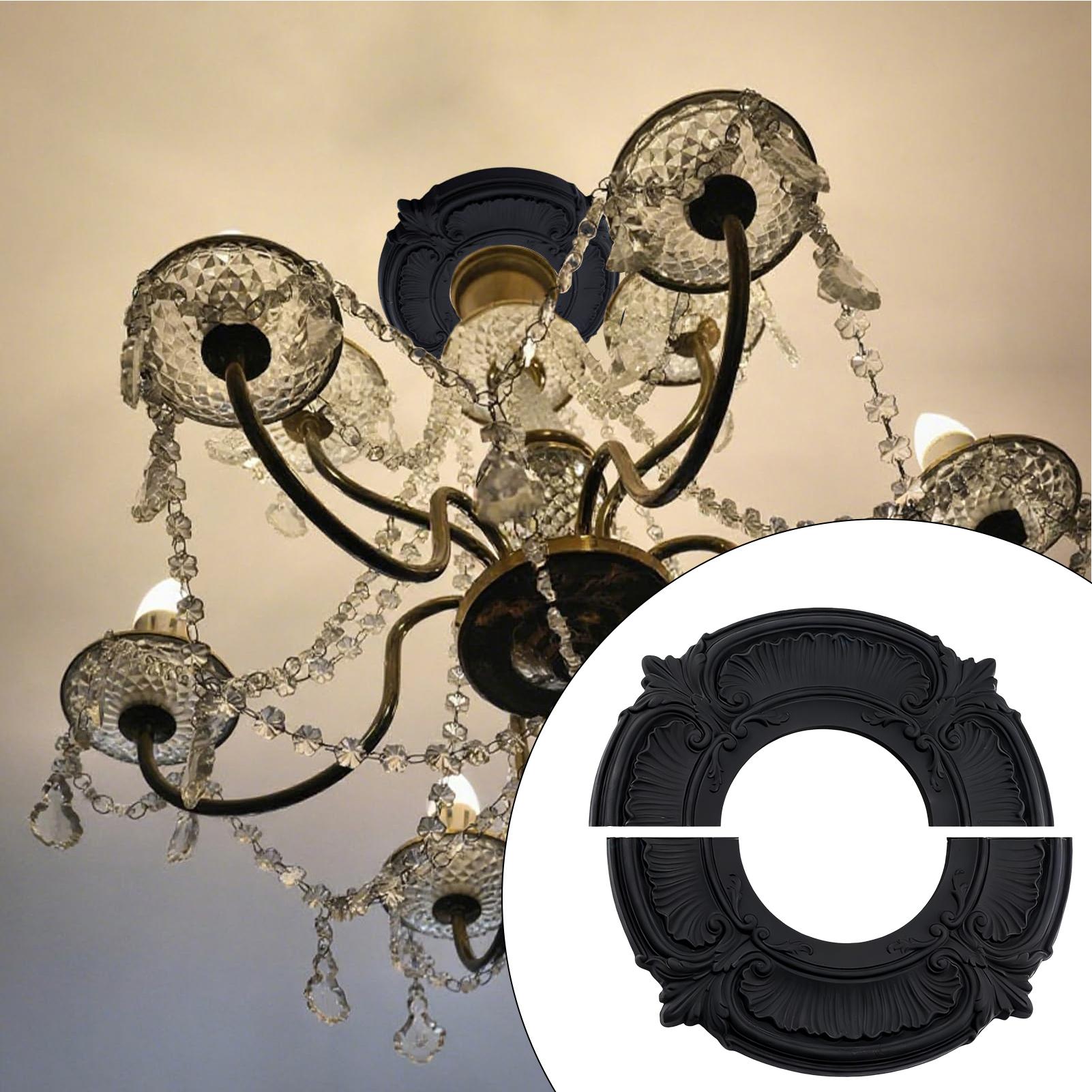Panel Kipas Angin Plafon Hitam - Decor Lighting Fans ulasan dan harga