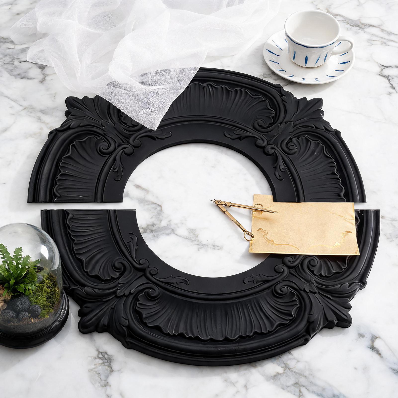 Panel Kipas Angin Plafon Hitam - Decor Lighting Fans ulasan dan harga