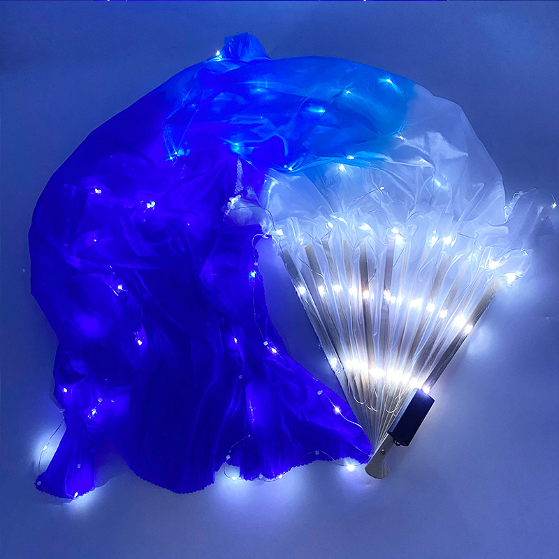1 Buah Kipas Tari Perut LED Wa - Decor Lighting Fans ulasan dan harga