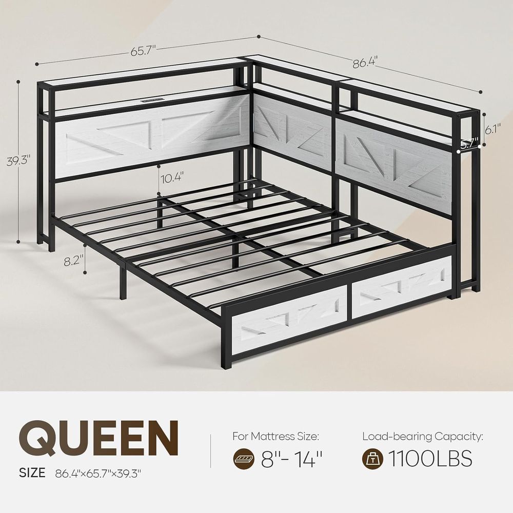 Tempat Tidur Queen CIKUNASI de - Furniture Lighting & Decor Magazine ulasan dan harga